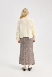 Sweaters for Women Trendy Crewneck Long Sleeve  Sweater Tops Fall 2025 Chunky Cable Knit Pullover Sweaters