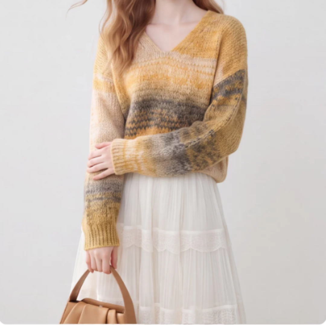 Women’s Gradient Sweaters: A Trendy Knitwear Choice