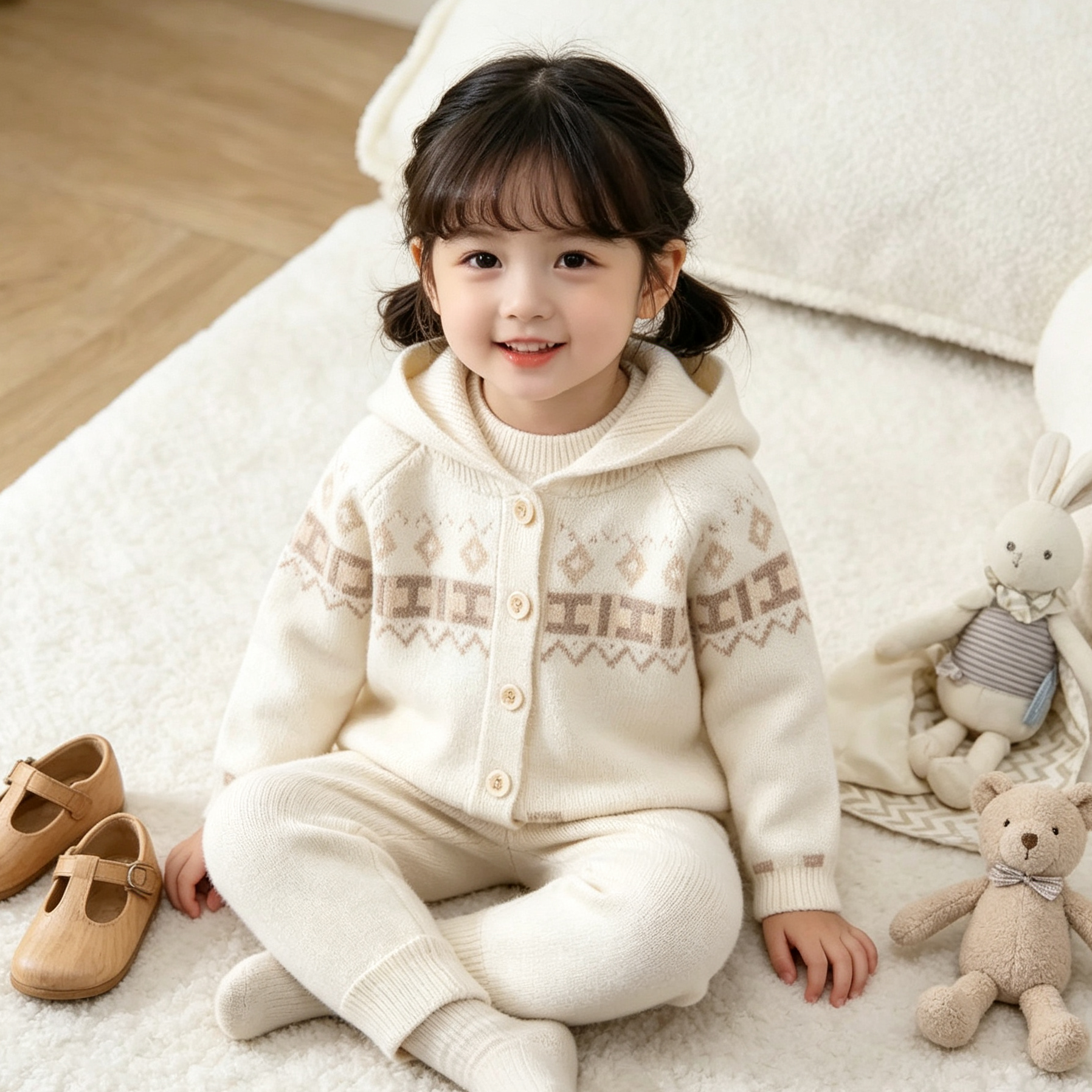 Girl Jacquard Sweater Price