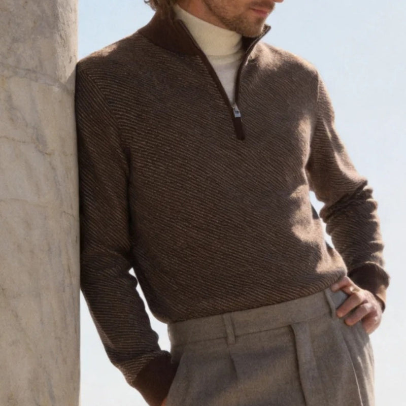 Men's Half Zip Sweaters: Styles, Materials, and Fit Guide