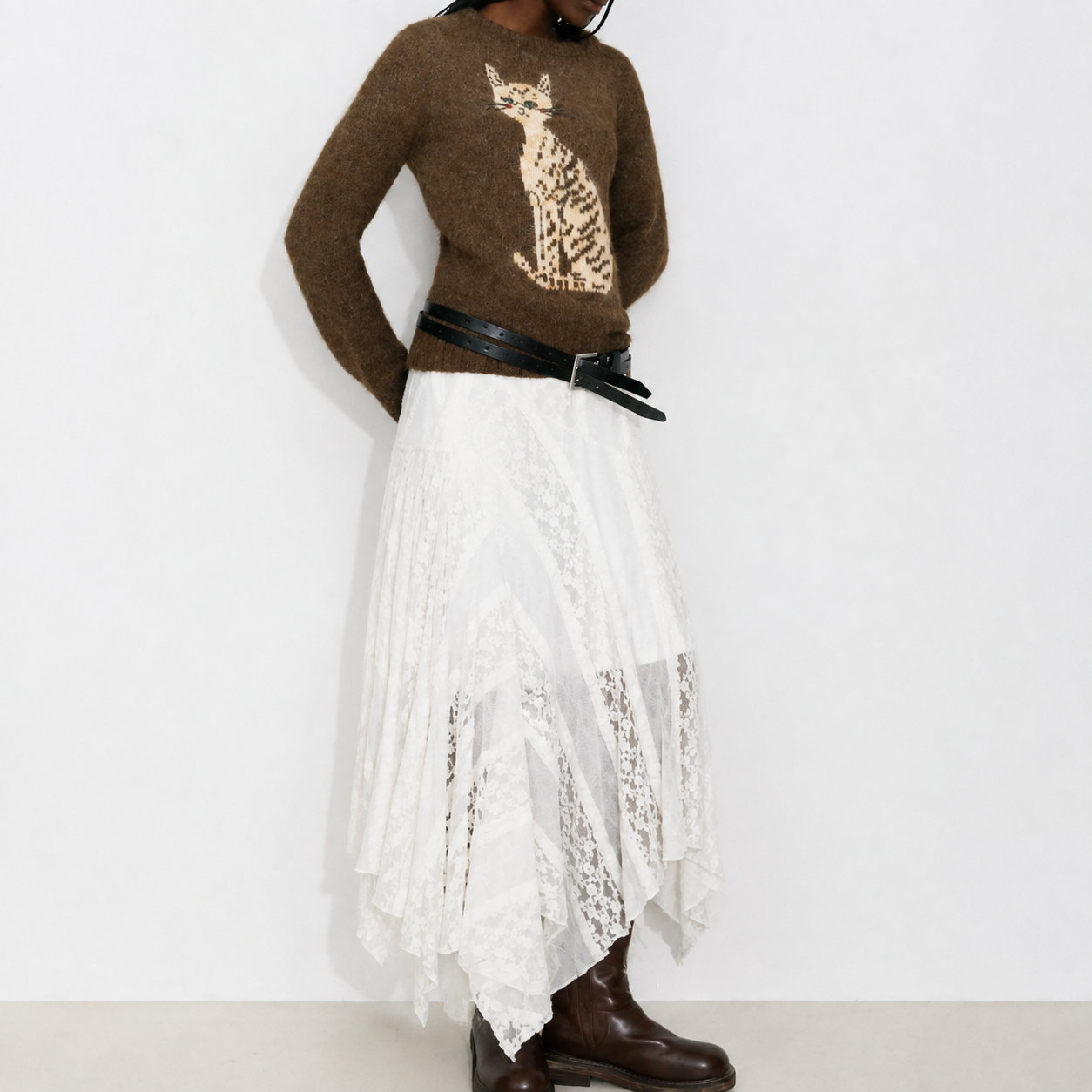 Custom Women's Jacquard Sweaters Manufacturer