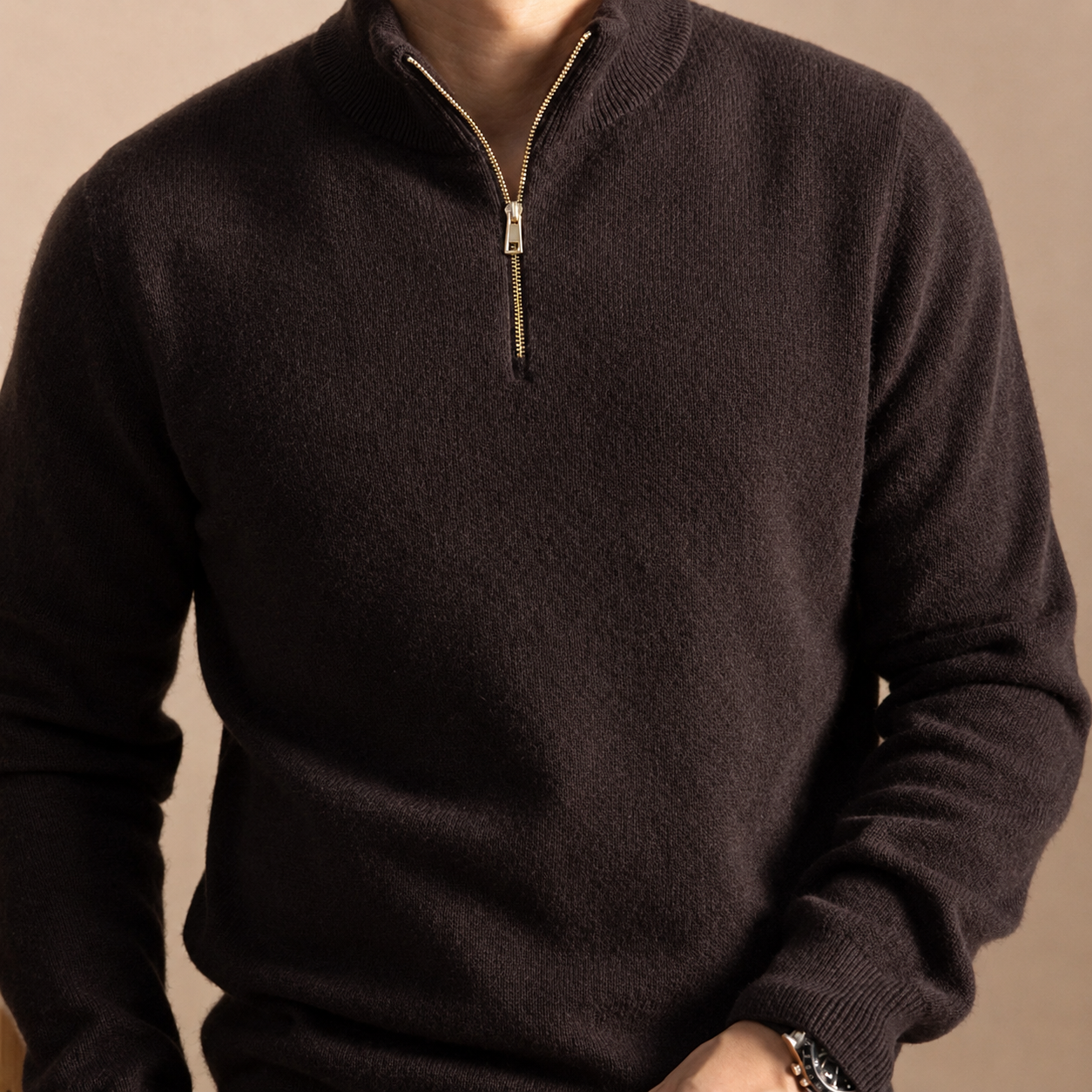 Private Label Men's Quarter-Zip Sweaters: Build Your Own Knitwear Brand