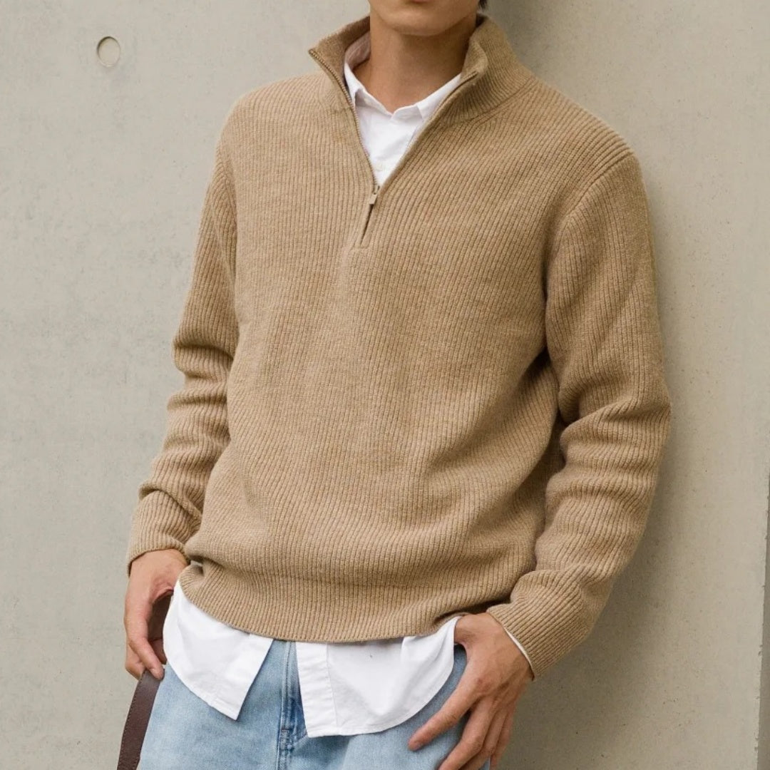 How To Develop Custom Men's Rib Knit Sweaters For Your Brand?