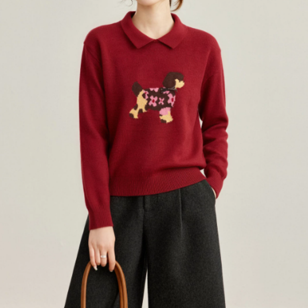 Women's Jacquard Sweaters for Fall and Winter Collections