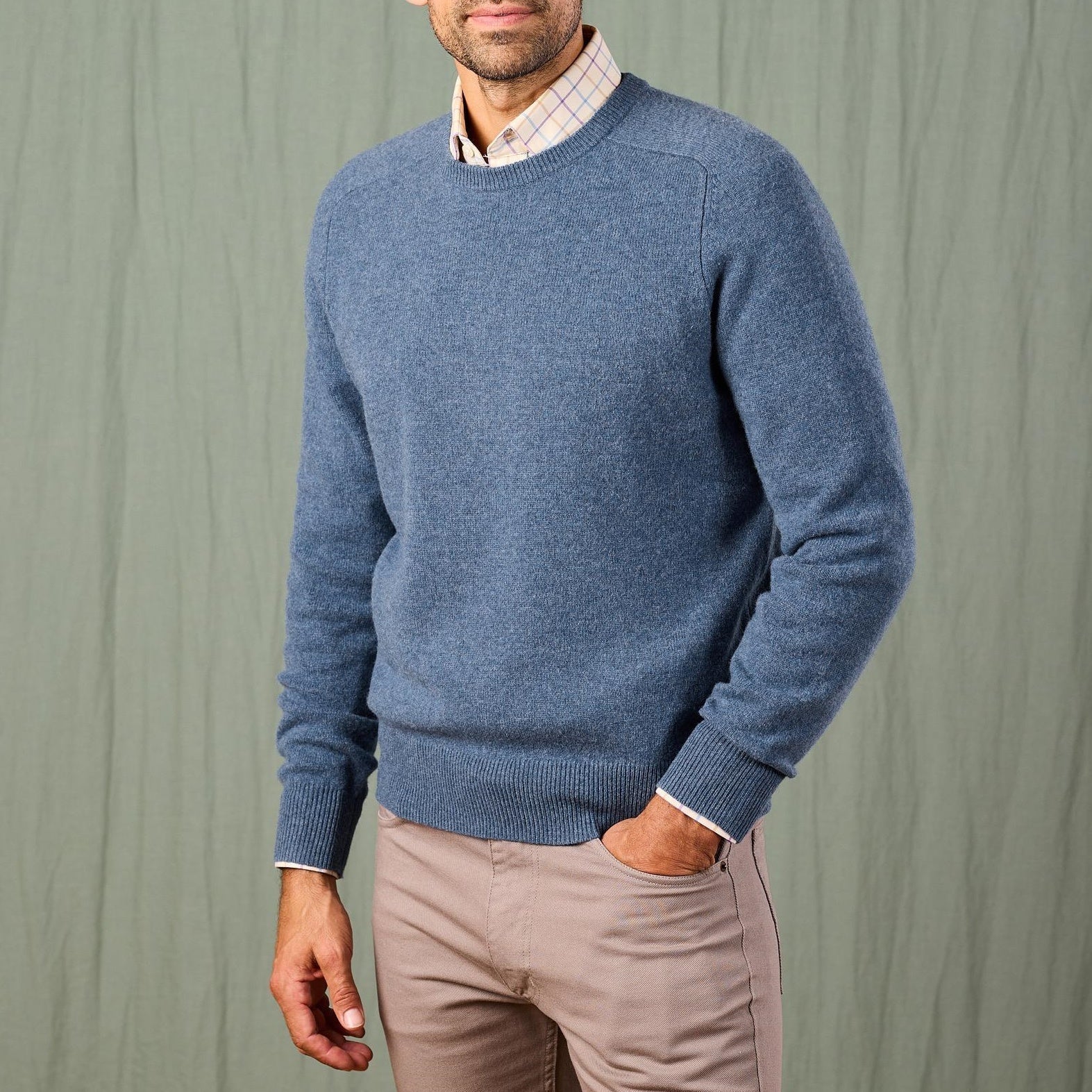 Wholesale Men's Lambswool Sweaters Manufacturer
