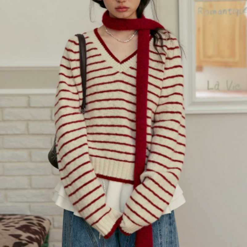 Women’s Striped Pullover Sweater Trends