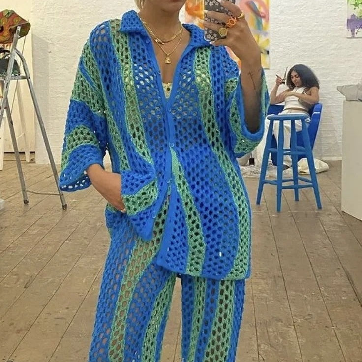 Best Fabrics for Beach Style Open Stitch Sweater Cover Ups