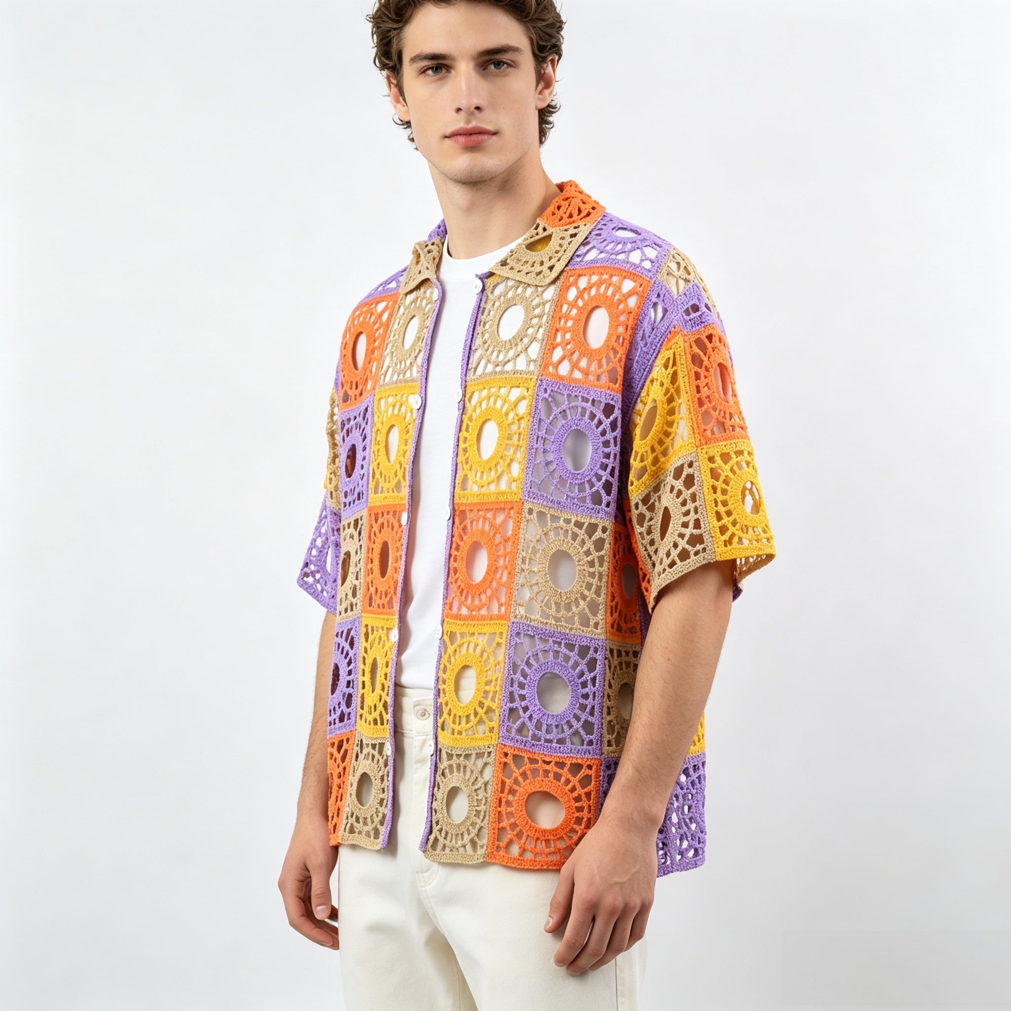 Men's Crochet Sweaters