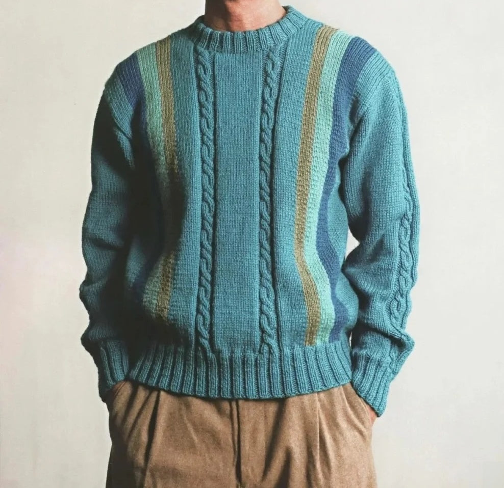 Men's Cable Knit Sweaters