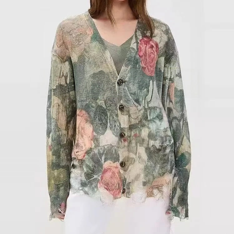 Women's Print Sweaters