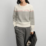 Women's Striped Pullover Sweaters