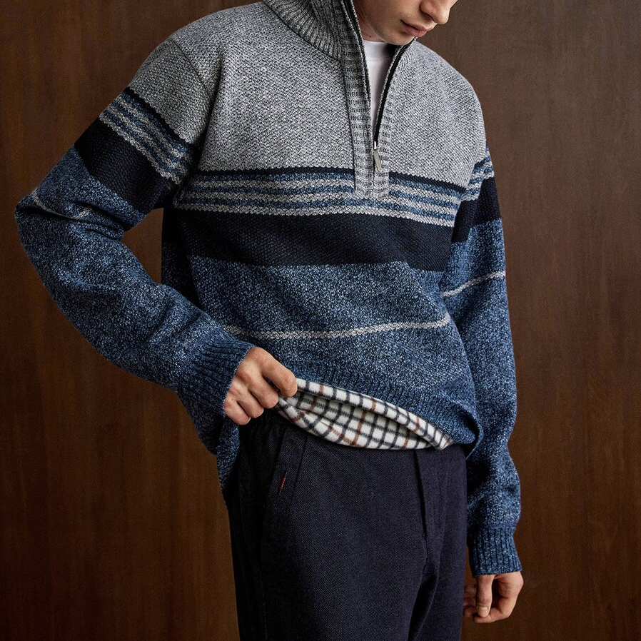 Men's Half Zip Sweater
