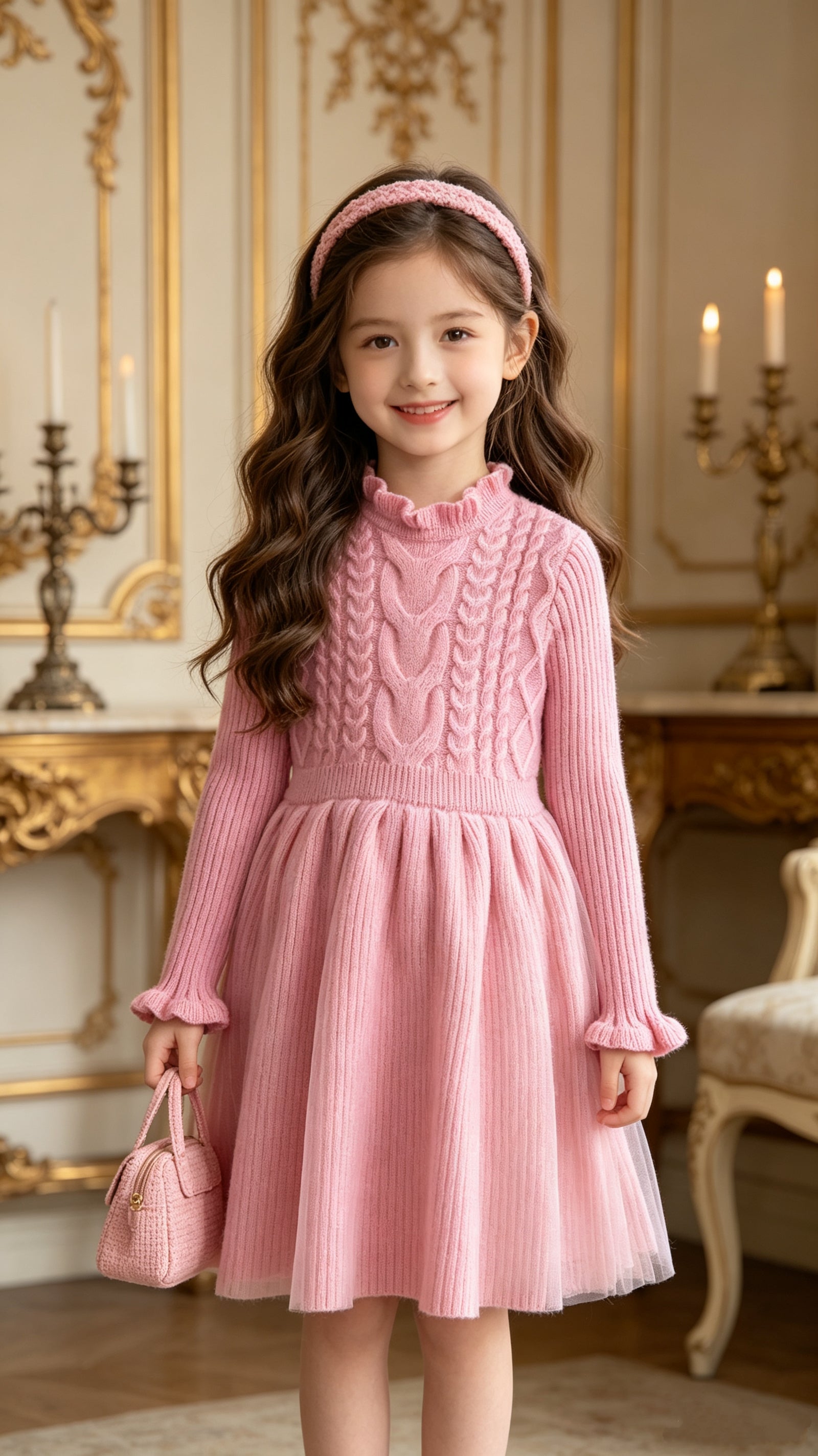 Girls' Sweater Dress