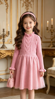 Girls' Sweater Dress