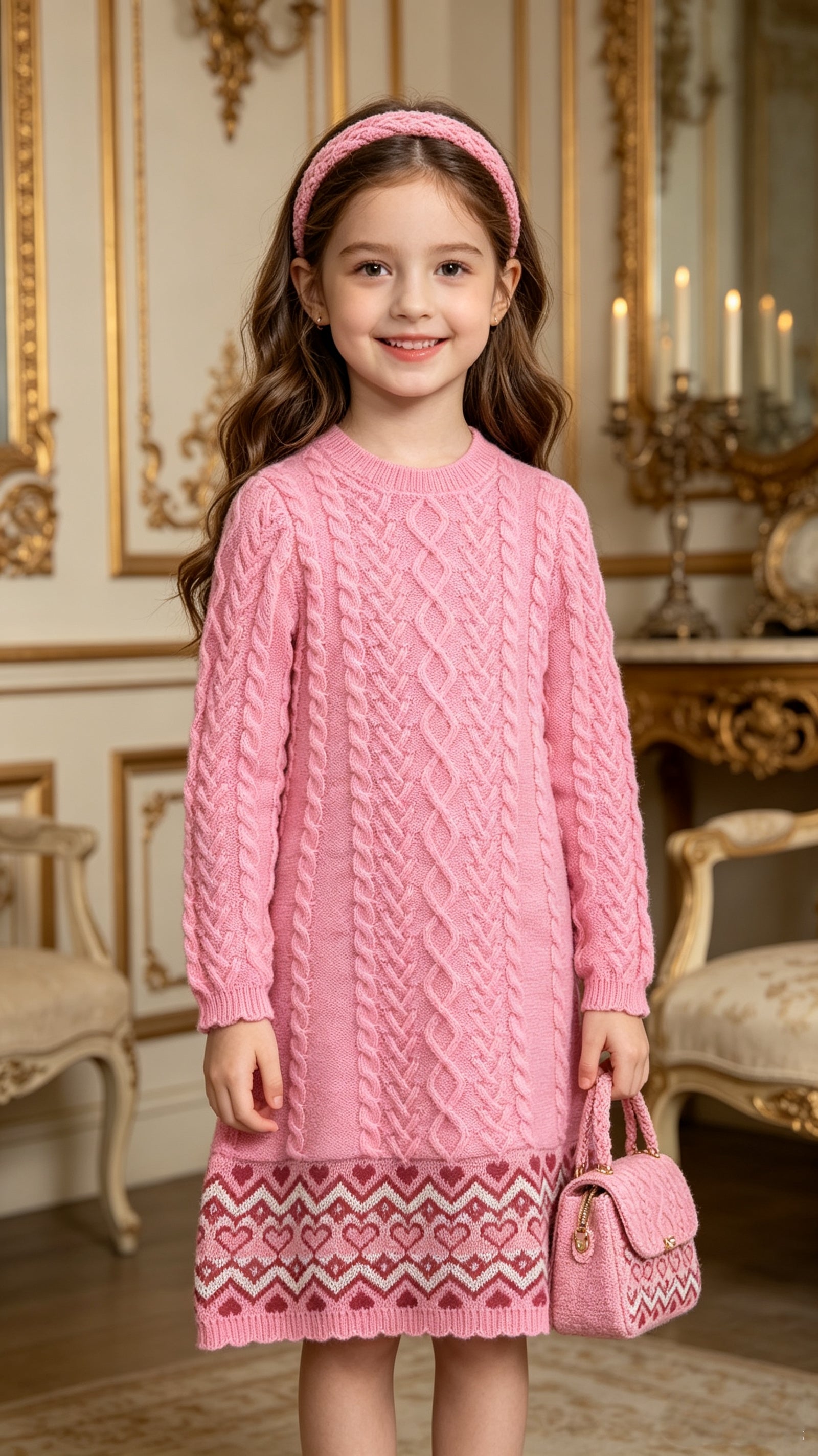 Girls' Sweater Dress