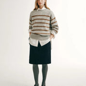 Women's Striped Pullover Sweaters