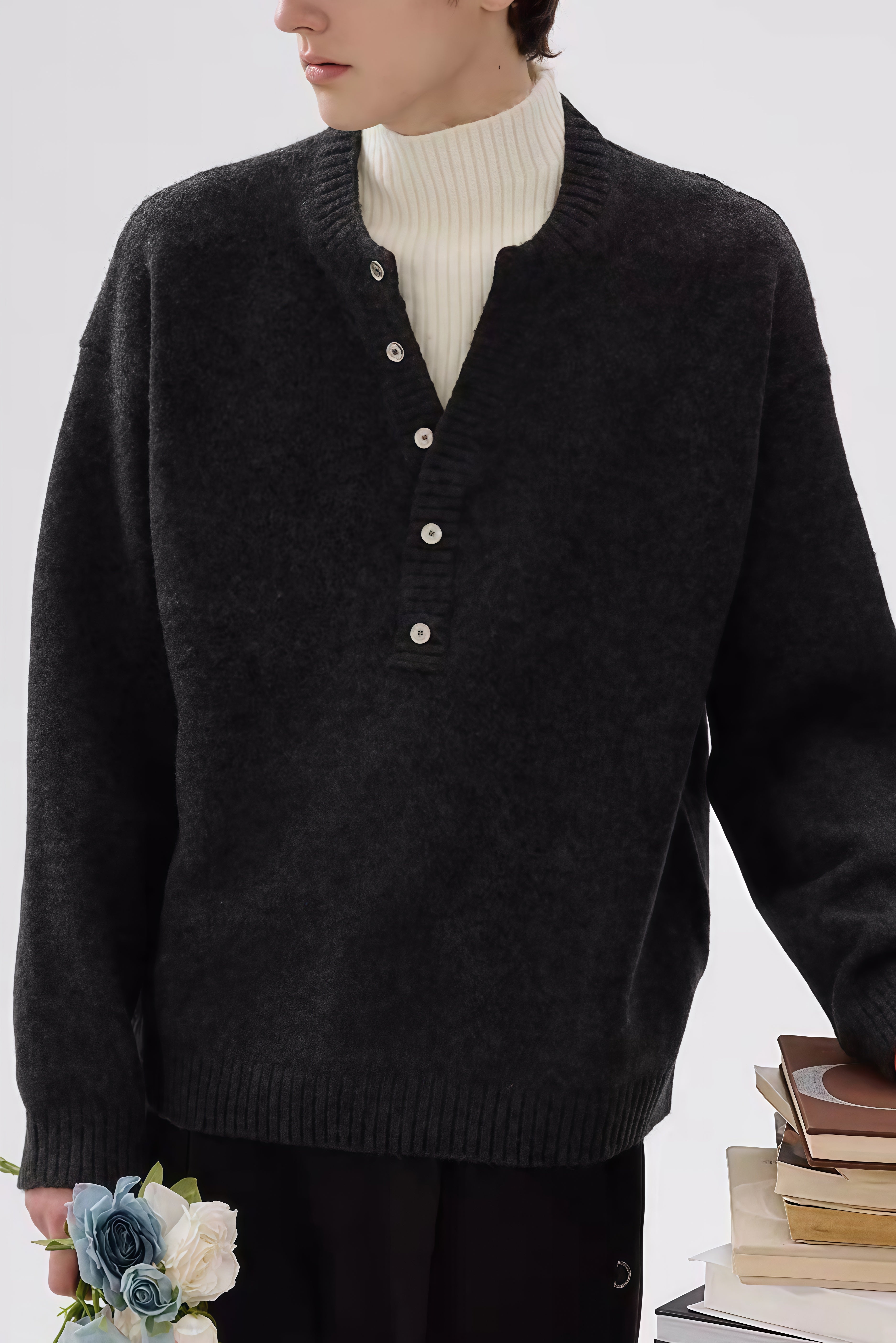 Men’s Cashmere V-Neck Sweaters