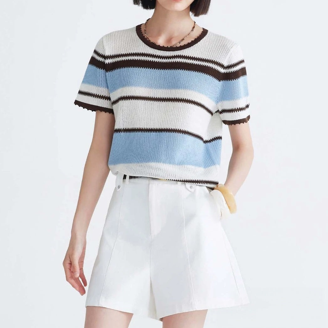 Women's Striped Pullover Sweaters