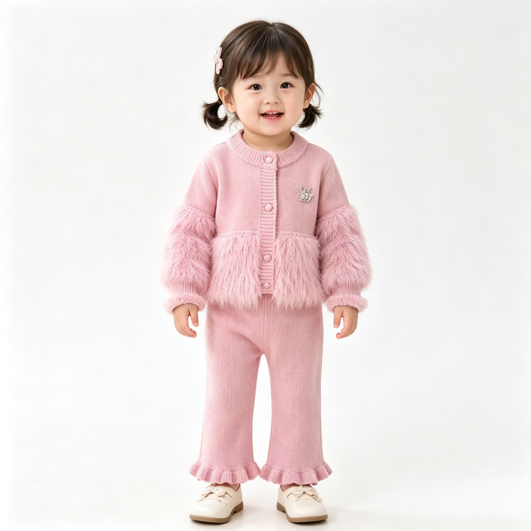 Girls' Sweater and Pants Set