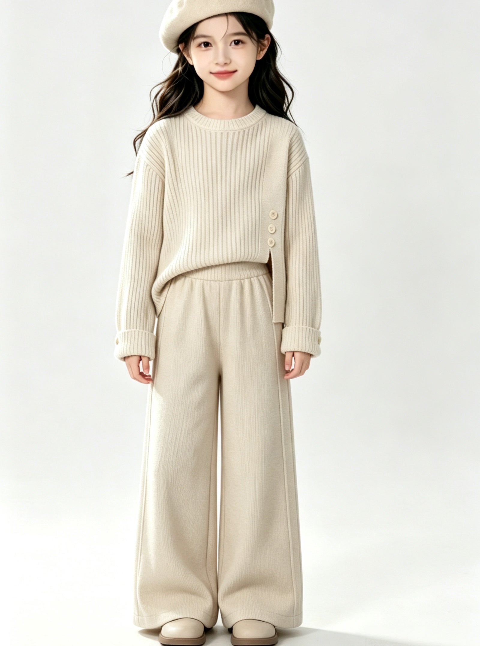 Girls' Sweater and Pants Set