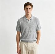 Men's Knitted Polo Shirts