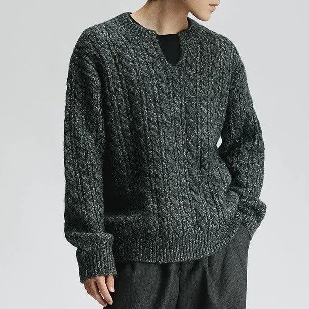 Men's Cable Knit Sweaters
