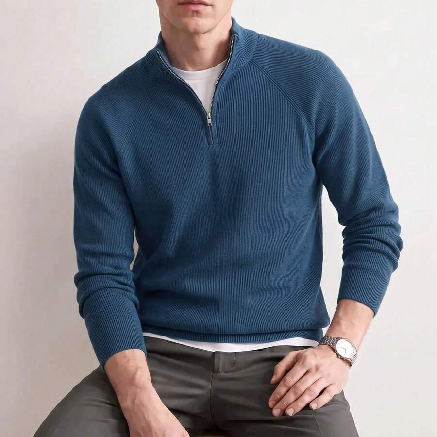 Men's Half Zip Sweater