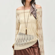 Open Stitch Sweater