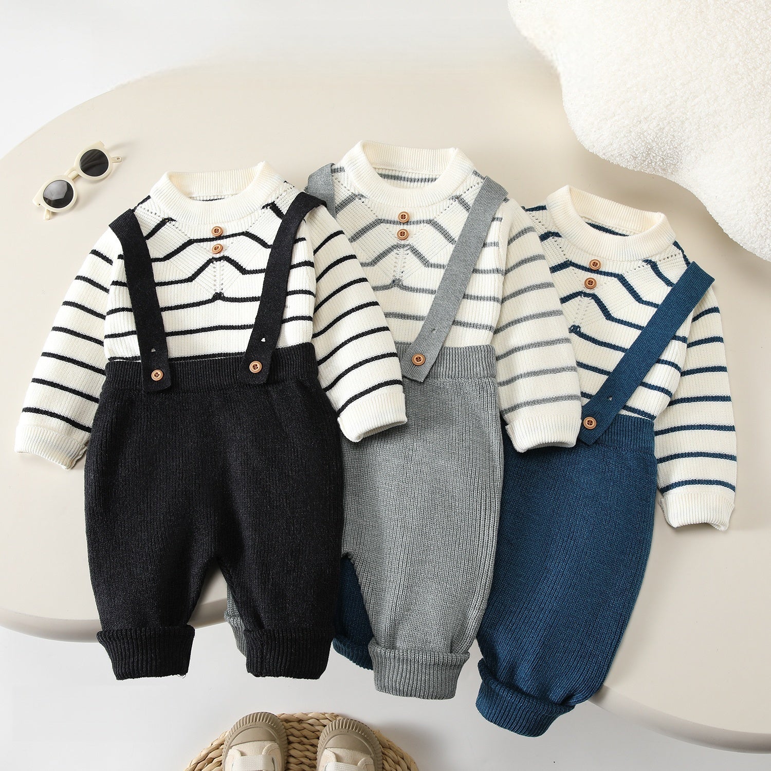 Baby Knit Rompers