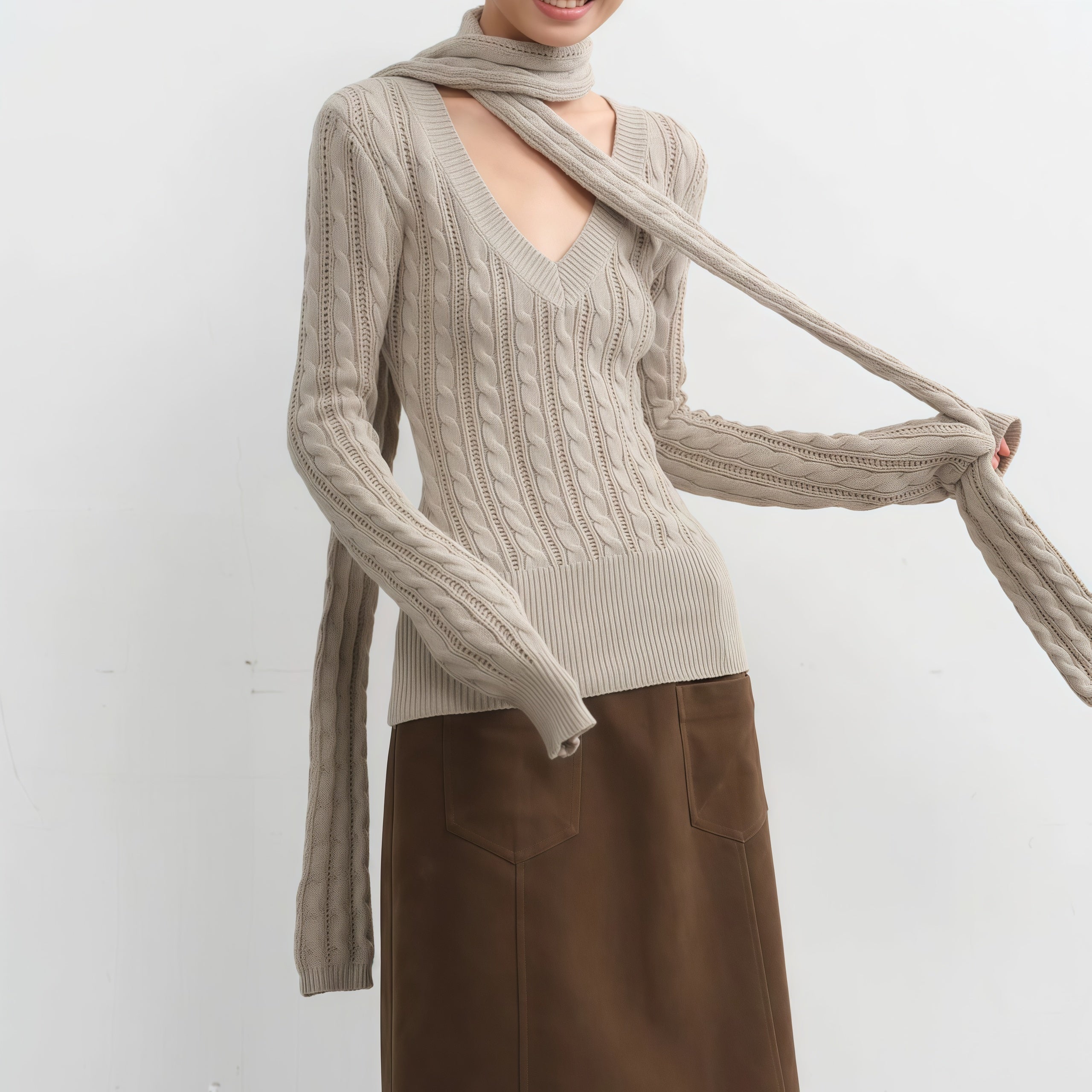 Women’s Cable Knit Sweaters