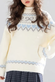 Girl Jacquard Sweater