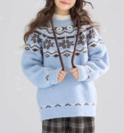 Girl Jacquard Sweater
