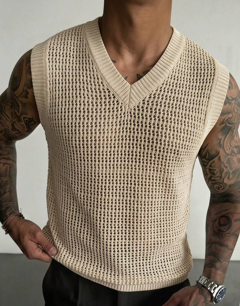 Men's Knitted Vests