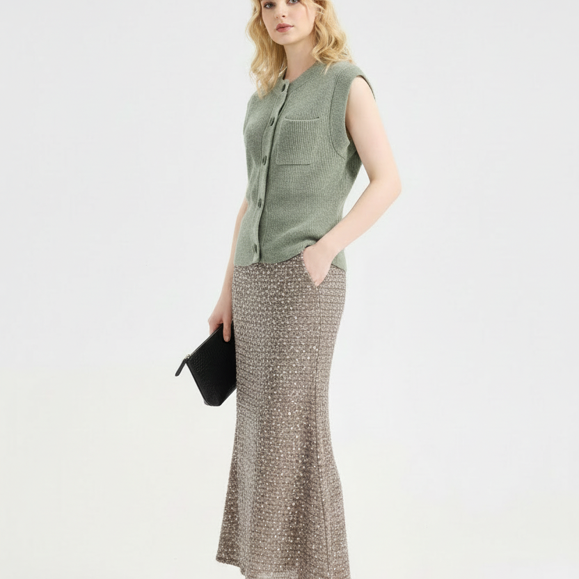 Dusty Sage vest